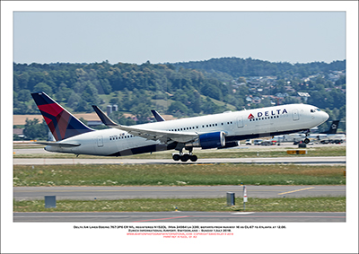 N152DL - Delta Air Lines Boeing 767-3P6 ER WL  (Msn 24984  Ln 339) - 01