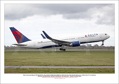 N1602 - Delta Air Lines Boeing 767-332 ER WL  (Msn 30198  Ln 753) - 01