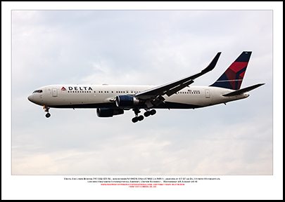 N186DN - Delta Air Lines Boeing 767-332 ER (Msn 27962 Ln 585) - 02