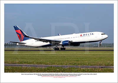 N195DN - Delta Air Lines Boeing 767-332 ER WL (Msn 28452 Ln 676) - 01