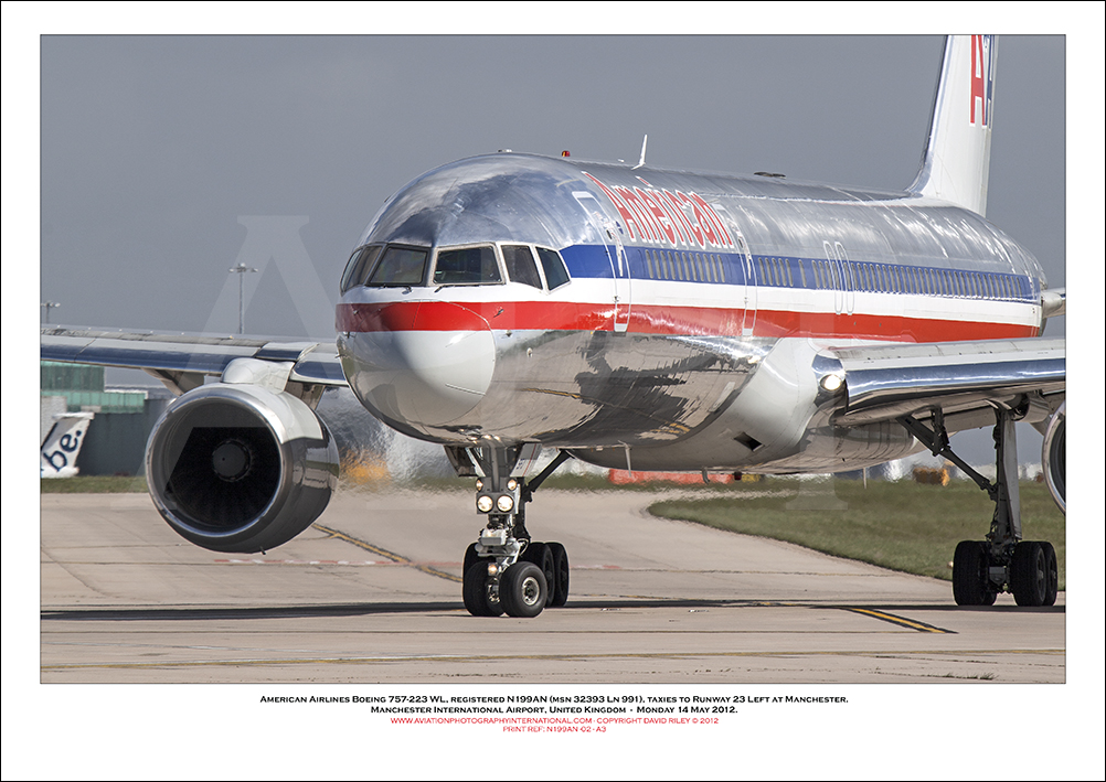 N199AN- American Airlines Boeing 757-223 WL   (Msn 32393 Ln 991) - 02