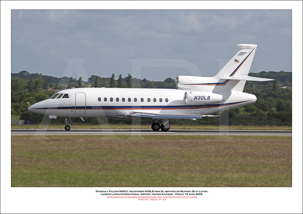 N30LB - Dassault Falcon 900EX, (Msn 8) - 01