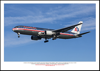 N344AN- American Airlines Boeing 767-323 ER   (Msn 33083 Ln 900) - 02
