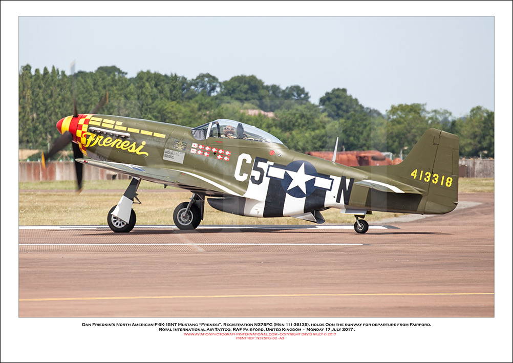 N375FG -Dan Friedkin�s North American F-6K-15NT Mustang 