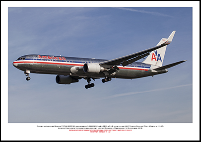 N394AN- American Airlines Boeing 767-323 ER WL (Msn 29431 Ln 703) - 01