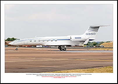 N550GA - Gulfstream Aerospace�s G550 demonstrator aircraft  (Msn 5556) - 01