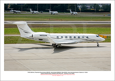 N650AN - Gulfstream Aerospace Gulstream G650 ER  (Msn 6233) - 01