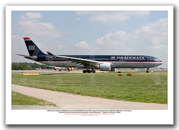 N676UW - US Airways Airbus A330-323, (Msn 375) - 01