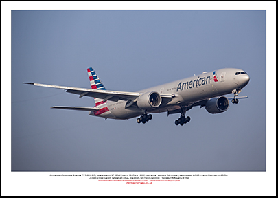 N718AN- American Airlines Boeing 777-323 ER  (Msn 41665 ln 1062)  - 01