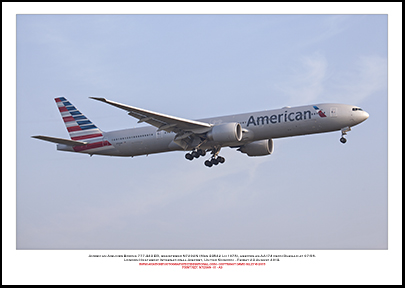 N720AN- American Airlines Boeing 777-323 ER (Msn 33522 Ln 1075) - 01