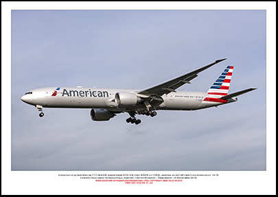 N721AN- American Airlines Boeing 777-323 ER (Msn 31546 Ln 1083), - 01