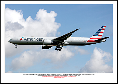 N724AN- American Airlines Boeing 777-323 ER (Msn 31548 Ln 1113) - 01