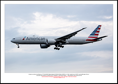 N725AN- American Airlines Boeing 777-323 ER (Msn 41666 Ln 1122) - 01