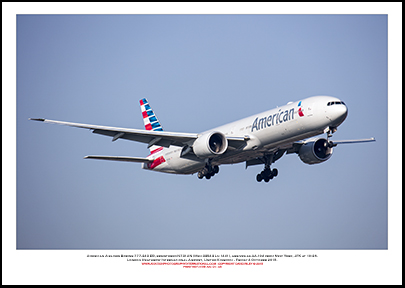 N731AN- American Airlines Boeing 777-323 ER (Msn 33523 Ln 1241) - 01
