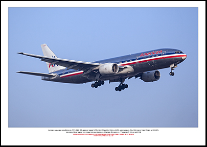 N754AN- American Airlines Boeing 777-223 ER  (Msn 30262 Ln 345) - 02