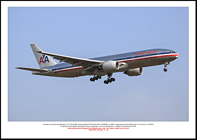 N757AN- American Airlines Boeing 777-223 ER  (Msn 32636 Ln 363)- 01