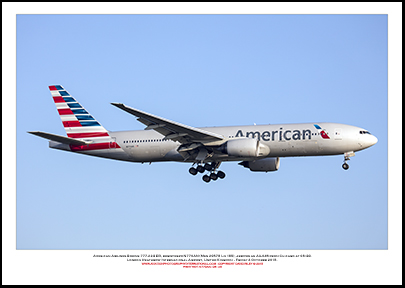 N770AN- American Airlines Boeing 777-223 ER (Msn 29578 Ln 185) - 03