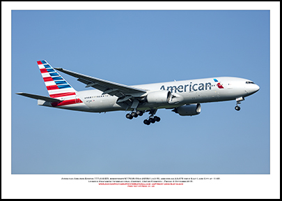 N776AN- American Airlines Boeing 777-223 ER (Msn  29582 Ln 215)  - 01