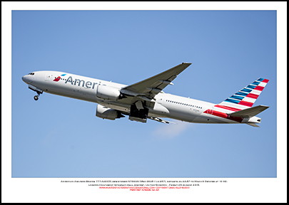 N790AN- American Airlines Boeing 777-223 ER  (Msn 30251 Ln 287 - 02