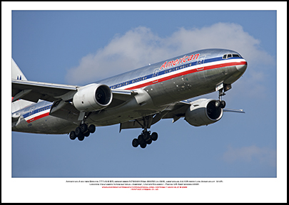 N799AN- American Airlines Boeing 777-223 ER (Msn 30258 Ln 328)  - 01