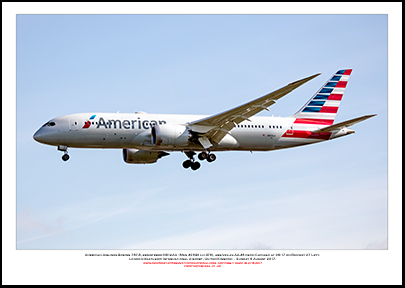 N812AA- American Airlines Boeing 787-8 (Msn 40630 Ln 378) - 01