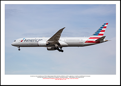 N821AN - American Airlines Boeing 787-8 (Msn 40640 Ln 478) - 01
