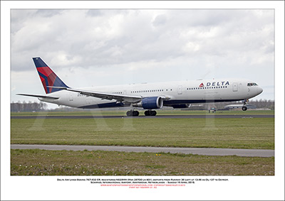 N829MH - Delta Air Lines Boeing 767-432 ER  (Msn 29700 Ln 801) - 01