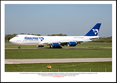 N850GT - Atlas Air (Operating for Panalpina) Boeing 747-87U F (Msn 37570 Ln 1455)  - 01