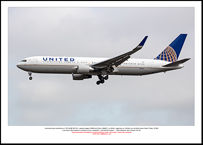 N865UA - United Airlines Boeing 767-3CB ER WL  (Msn 33467 Ln 894) - 01