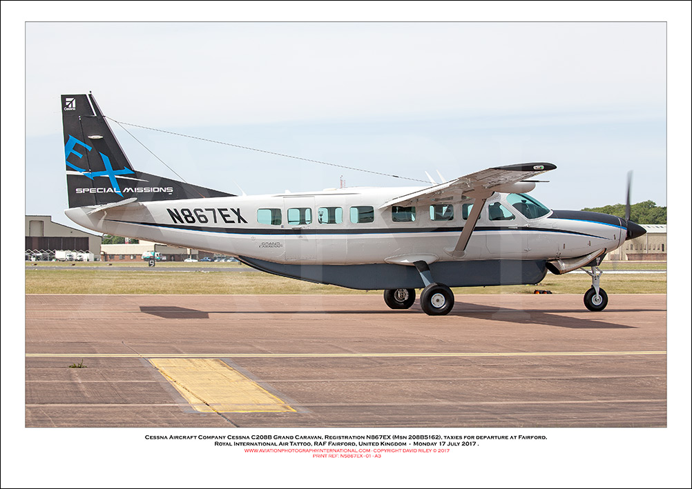 N867EX - Cessna Aircraft Company Cessna C208B Grand Caravan (Msn  208B5162) - 01