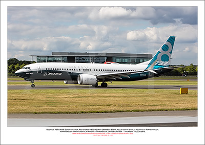 N8704Q - Boeing�s 737-8 MAX Demonstrator  (Msn 36988 Ln 5788) - 01