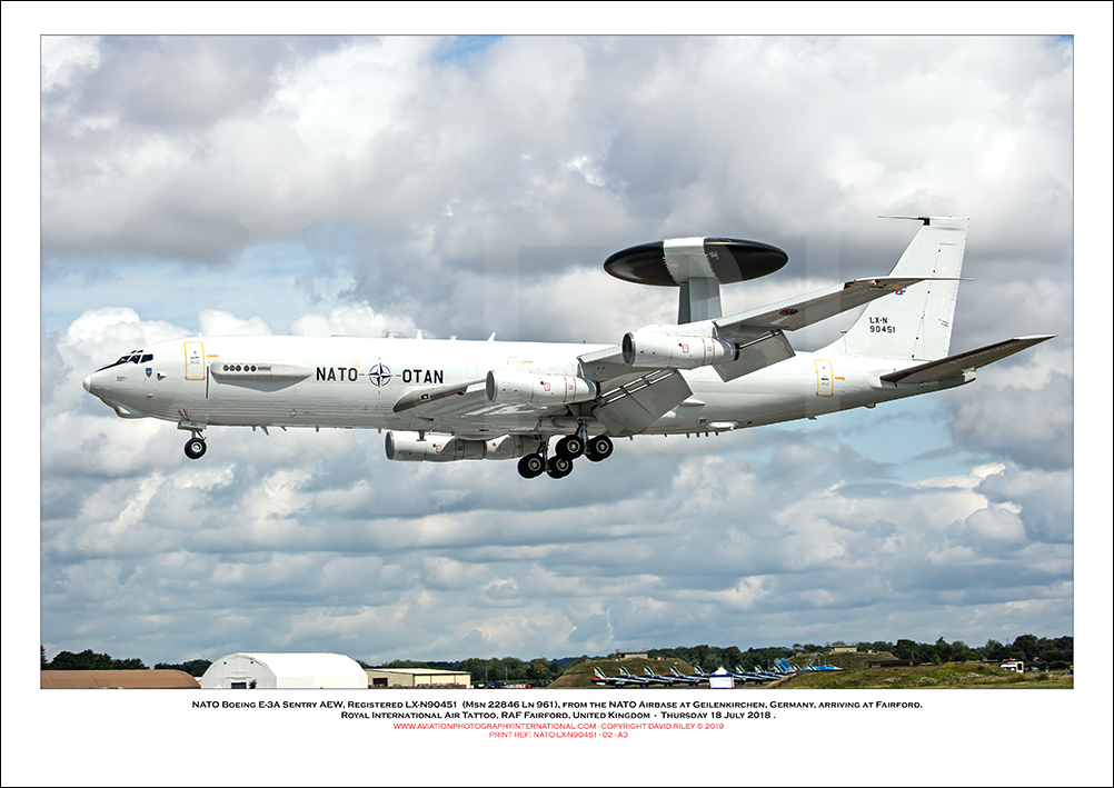 NATO-LX-N90451 - NATO Boeing E-3A Sentry AEW  (Msn 22846 Ln 961) - 02