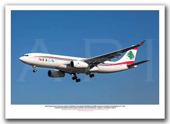 OD-MEB - MEA- Middle East Airlines Airbus A330-243  (Msn 998) - 01
