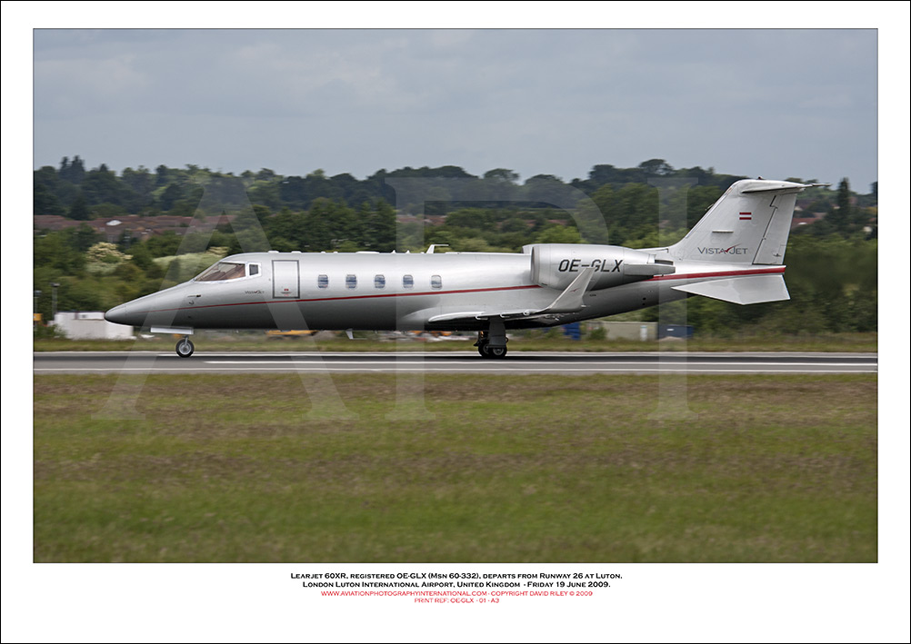 OE-GLX - Learjet 60XR  (Msn 60-332) - 01