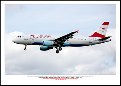 OE-LBN- Austrian Airbus A320-214  (Msn 768) - 01