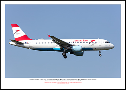 OE-LBU- Austrian Airbus A320-214  (Msn 1478) - 01