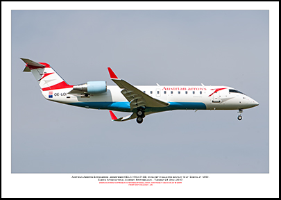 OE-LCI- Austrian Arrows  Canadair CRJ-200 LR  (Msn 17133) - 01