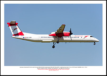 OE-LGM - Austrian Airlines De Havilland Canada DASH-8-402Q,  (Msn 4281) - 01