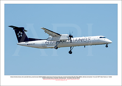 OE-LGQ - Swiss International Air Lines  De Havilland Canada DASH-8-402Q (Msn 4003) - 01