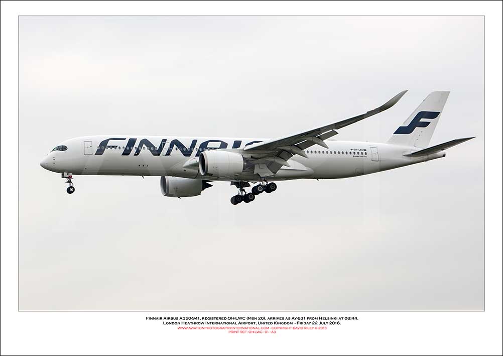 OH-LWC - Finnair Airbus A350-941 (Msn 20) - 01