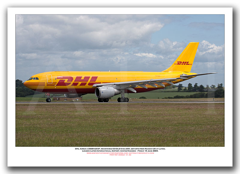 OO-DLD - DHL Airbus A300B4-203F (Msn 259) - 01