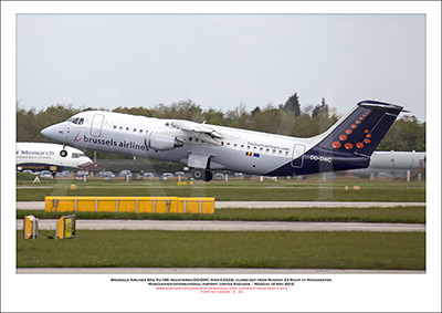 OO-DWC - Brussels Airlines BAe RJ100  (Msn E3322) - 01