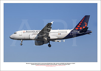 OO-SSD - Brussels Airlines Airbus A319-112  (Msn 1102) - 01