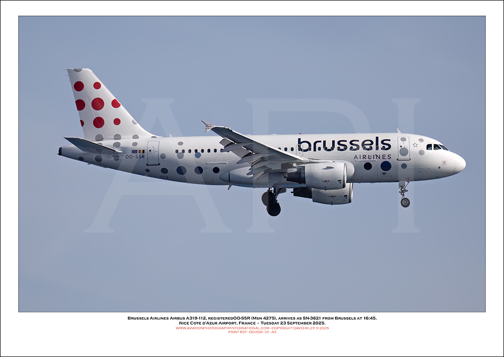 OO-SSR - Brussels Airlines Airbus A319-112  (Msn 4275) - 01