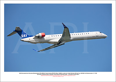 OY-KFA - SAS Skandinavian Airlines Bombardier CRJ-900 LR (Msn 15206) - 01