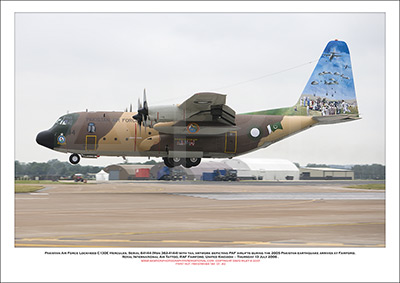 PAKISTAN-64144 - Pakistan Air Force Lockheed C130E Hercules,  (Msn 382-4144) - 01