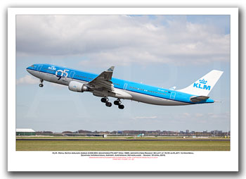 PH-AKF - KLM - Royal Dutch Airlines Airbus A330-303  (Msn 1580) - 01