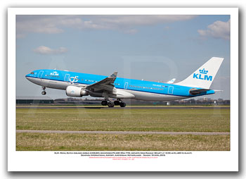 PH-AOE - KLM - Royal Dutch Airlines Airbus A330-203 (Msn 770) - 01