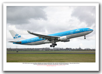 PH-AOM - KLM - Royal Dutch Airlines Airbus A330-203 (Msn 1161) - 01