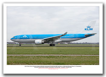 PH-AON - KLM - Royal Dutch Airlines Airbus A330-203 (Msn 925) - 01